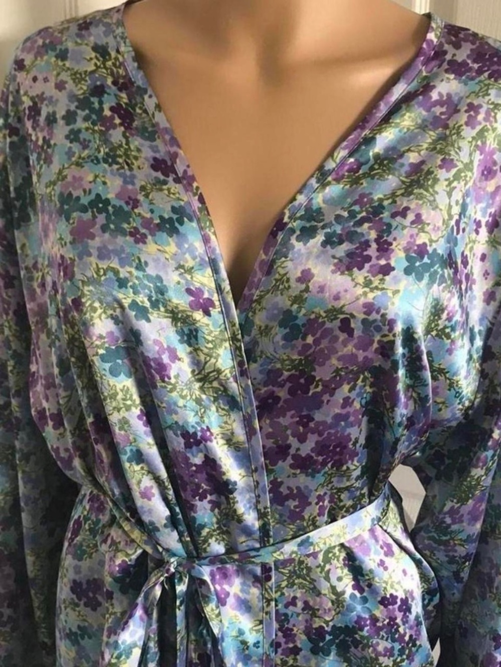 🌹Vintage🌹 Floral Robe One Size - Picture 2 of 6